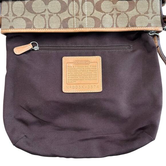 Coach Signature Jacquard Canvas Soho Handbag #3574 - Picture 3 of 11